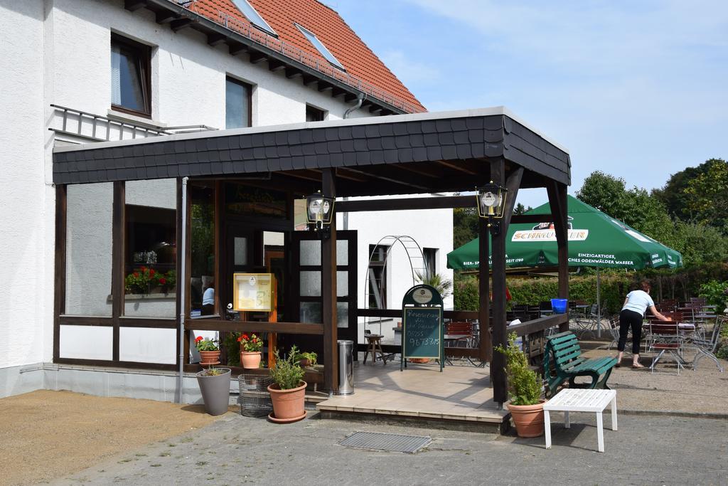 Gasthof Bergfriede Lindenfels ภายนอก รูปภาพ